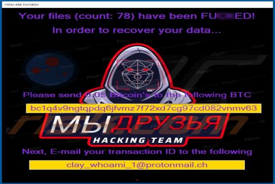 Wearefriends Ransomware