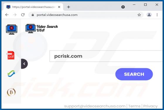 VideoSearchUSA Browser Hijacker