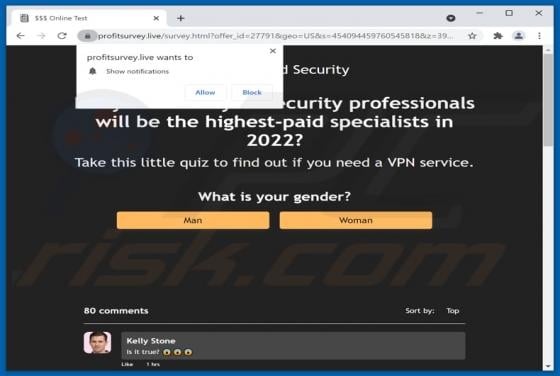 Profitsurvey.live Ads