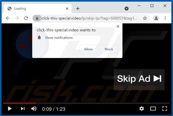 Click-this-special.video Ads