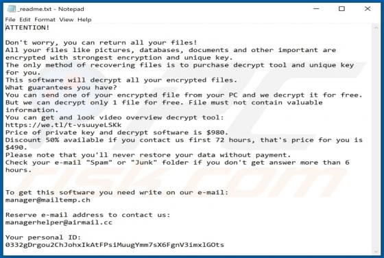Efdc Ransomware
