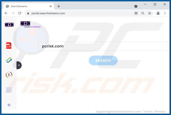 SearchStreamz Browser Hijacker