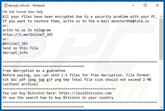 Boooom Ransomware