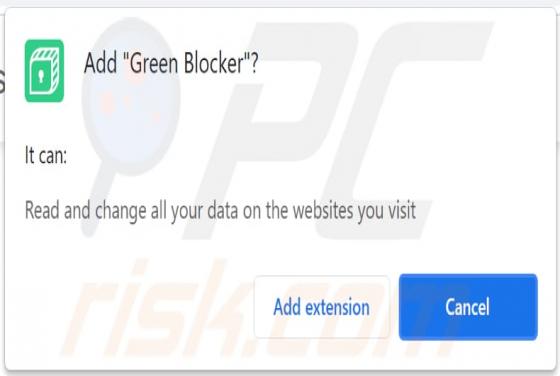 Green Blocker Adware