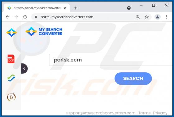 MySearchConverters Browser Hijacker