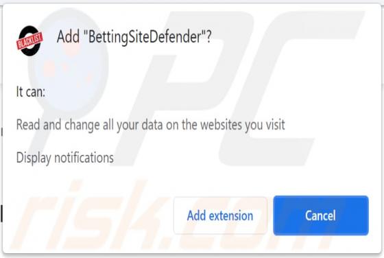 BettingSiteDefender Adware