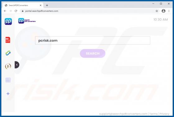 SearchPDFConverters Browser Hijacker