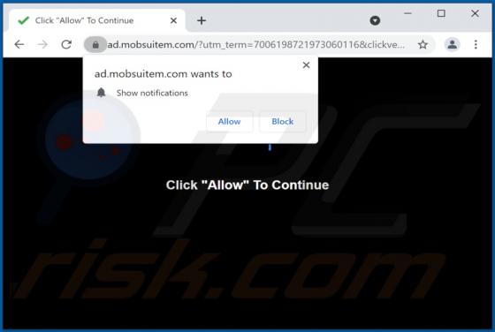Mobsuitem.com Ads