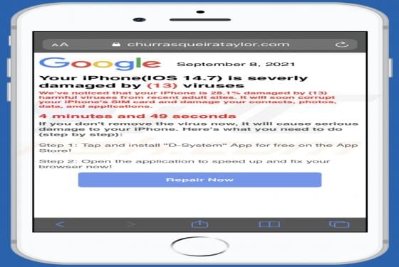 Churrasqueirataylor.com POP-UP Scam (Mac)