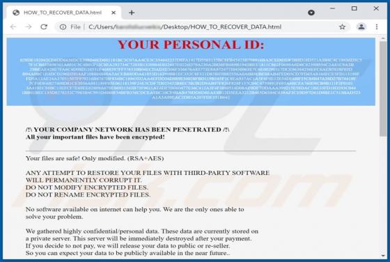 Marlock Ransomware