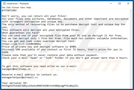 Rigd Ransomware