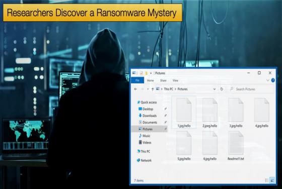 Researchers Discover a Ransomware Mystery