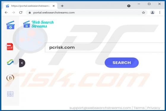 WebSearchStreams Browser Hijacker
