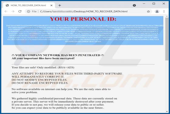 Newnet Ransomware