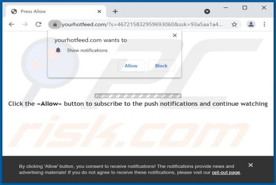 Yourhotfeed.com Ads