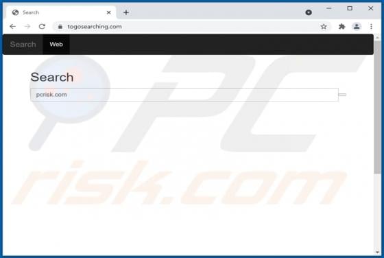 QuickTogo Browser Hijacker