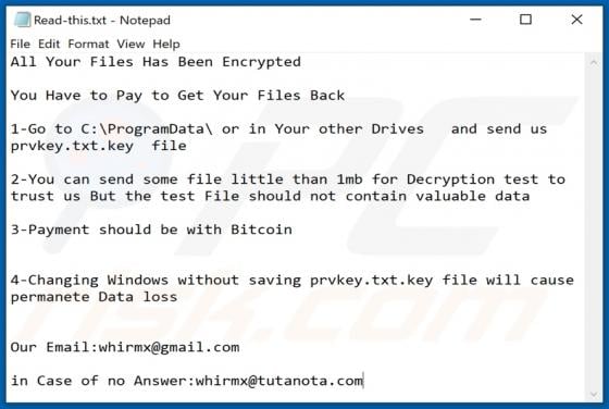 Lambda Ransomware