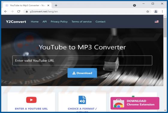 Y2convert.net Suspicious Website