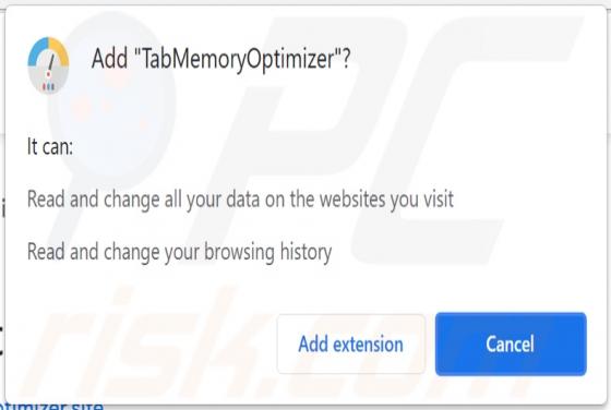 TabMemoryOptimizer Adware