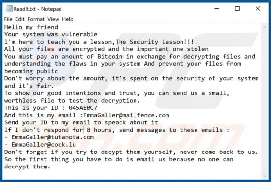 REAL Ransomware