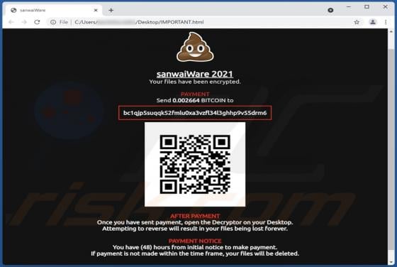 SanwaiWARE Ransomware