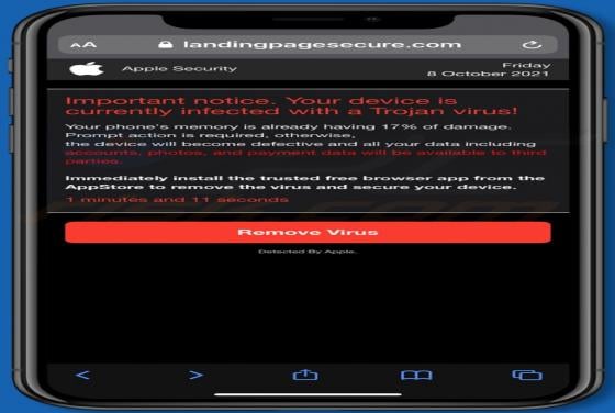 Landingpagesecure.com POP-UP Scam (Mac)