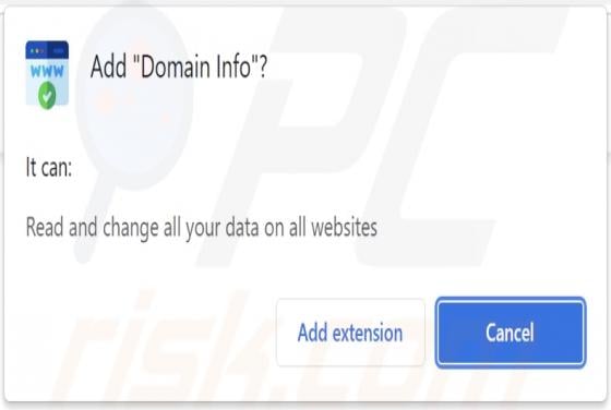 Domain Info Adware