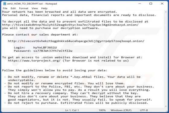 Mhkwl Ransomware