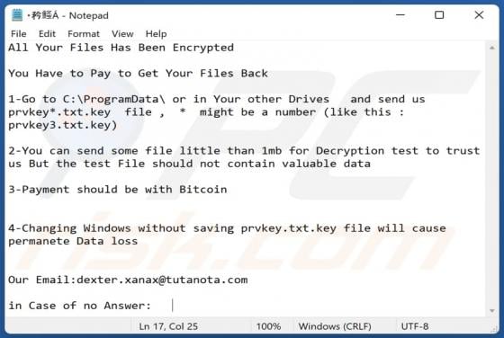 Locked (VoidCrypt) Ransomware