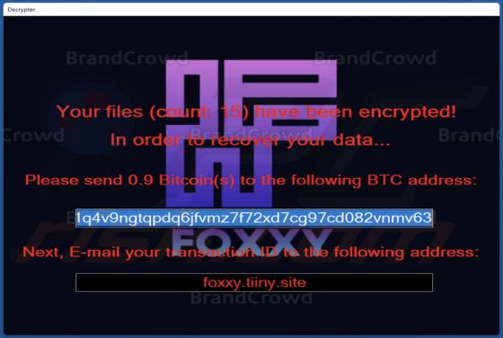 Foxxy Ransomware
