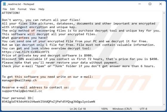 Rivd Ransomware
