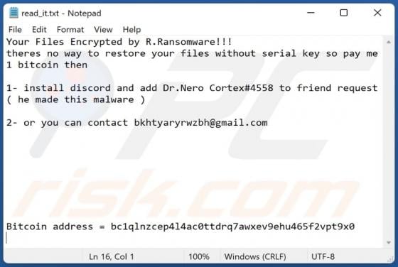 Rozbeh Ransomware