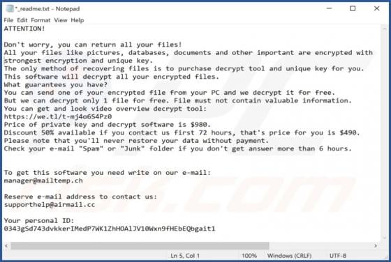 Cool Ransomware