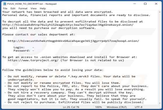 Mrvk3 Ransomware