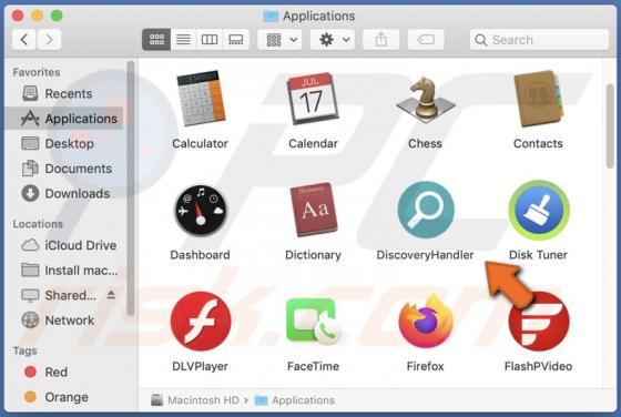 DiscoveryHandler Adware (Mac)