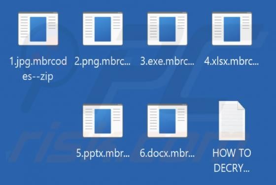 Mbrcodes Ransomware