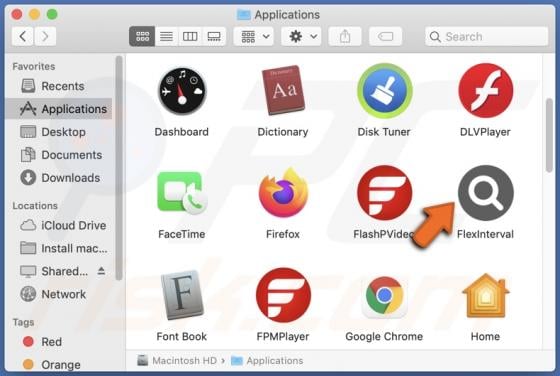 FlexInterval Adware (Mac)