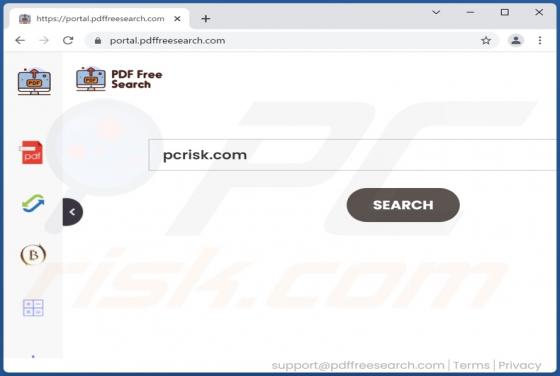 PDFFreeSearch Browser Hijacker