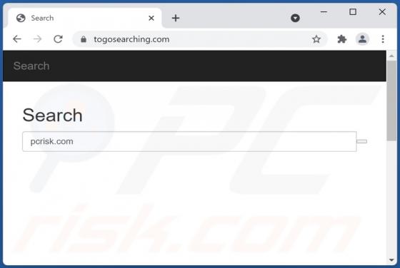 Safe Togo Browser Hijacker