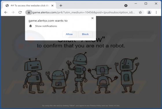 Alertsx.com Ads