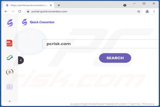 QuickConverterz Browser Hijacker