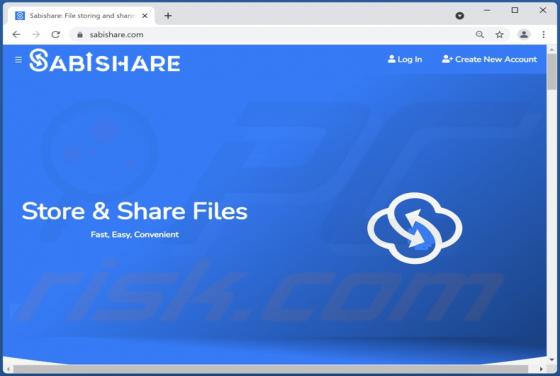 Sabishare.com Suspicious Website