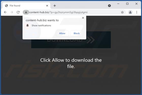 Content-hub.biz Ads