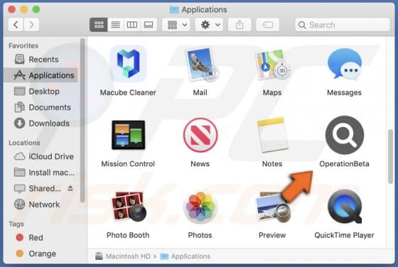 OperationBeta Adware (Mac)