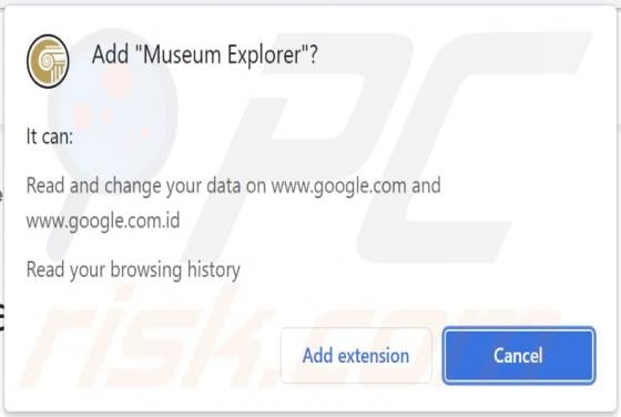 Museum Explorer Adware
