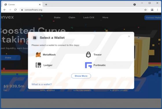 Access Via Seed Phrase POP-UP Scam