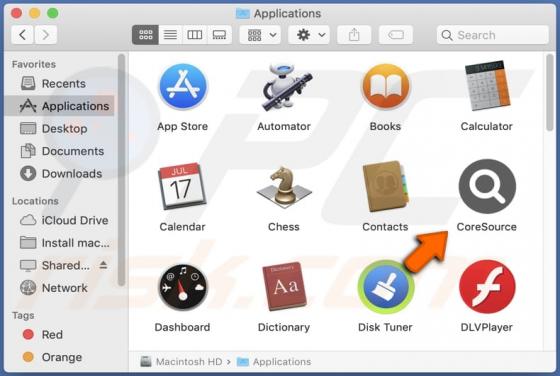 CoreSource Adware (Mac)