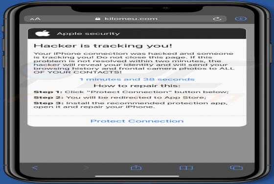 Hacker Is Tracking You! POP-UP Scam (Mac)