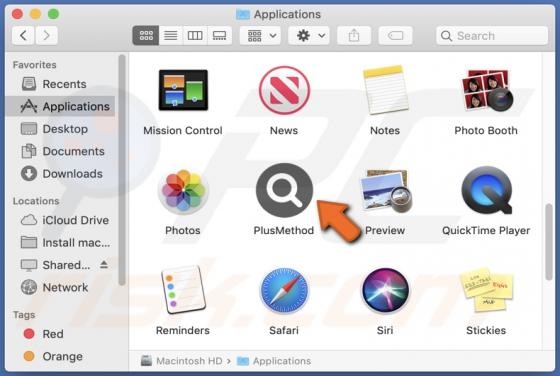 PlusMethod Adware (Mac)