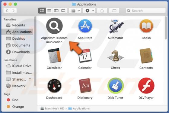 AlgorithmTelecommunication Adware (Mac)